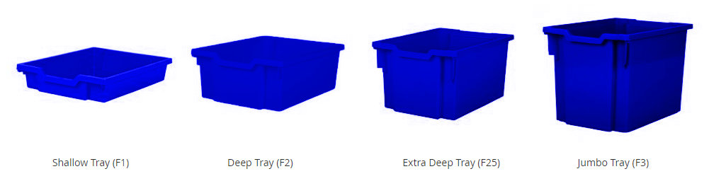 Work Area Ltd - Blue Storage Boxes